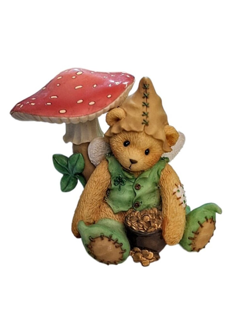 Vintage Leprechaun Ryan I'm Green With Envy For You Figurine 1996 EUC